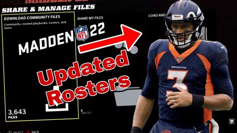 Blog Entries 3. . Madden 22 rosters